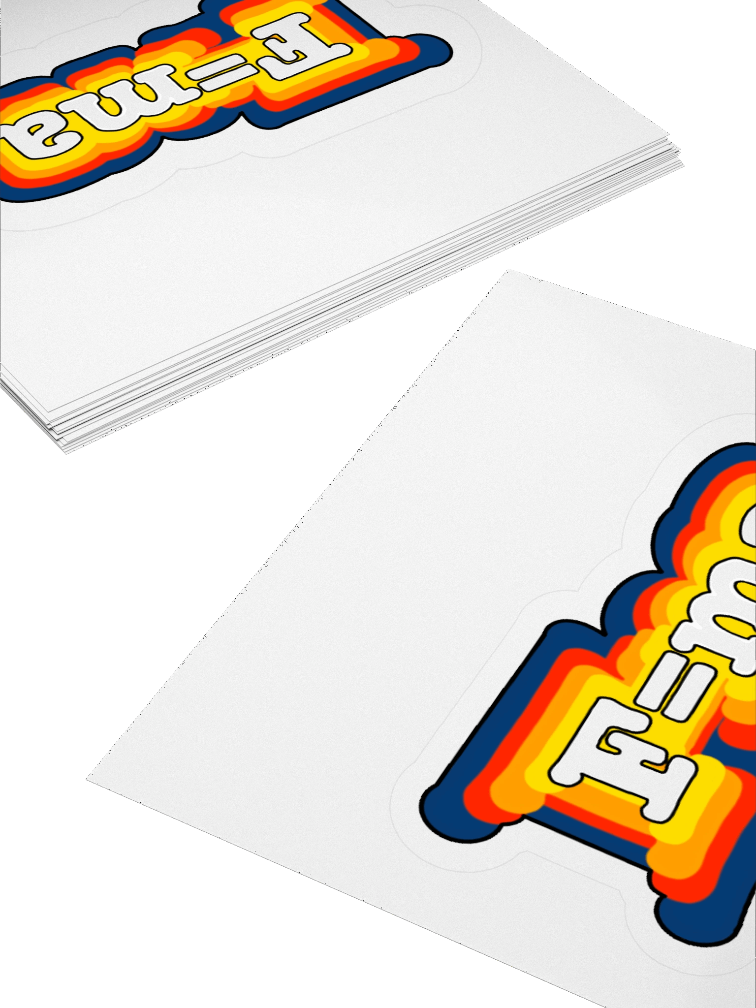 Newton's Law Sticker, 70s-Style product image (12)