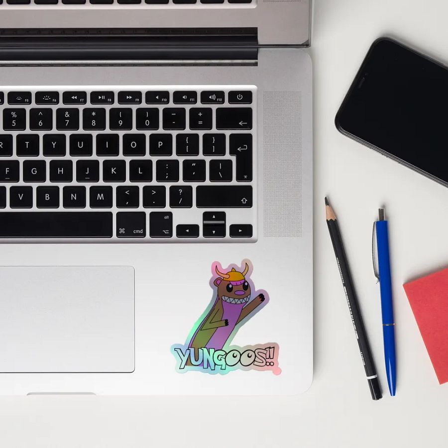 Yungoos!! Emote Holographic Sticker product image (12)