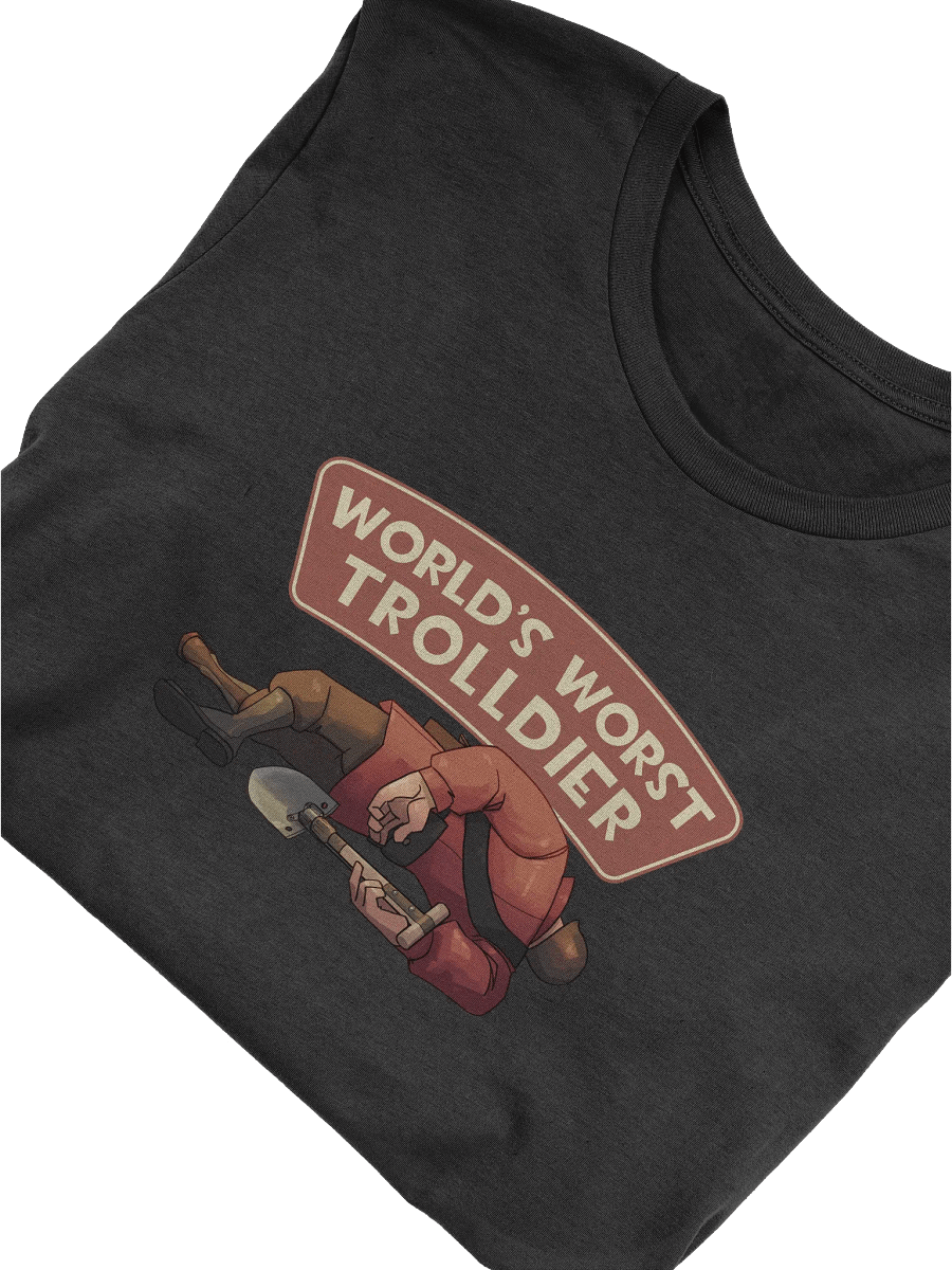 World's Worst Trolldier Tee product image (5)