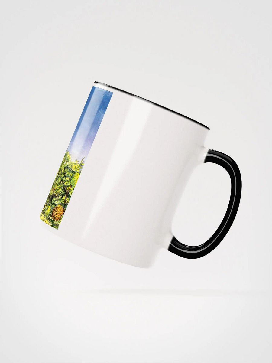 Custom Two-Tone Ceramic Mug - Mystical Hermes Trismegistus Design - Hermetic Tarot Coffee Cup - Microwave & Dishwasher Safe - 11oz, 15oz product image (3)