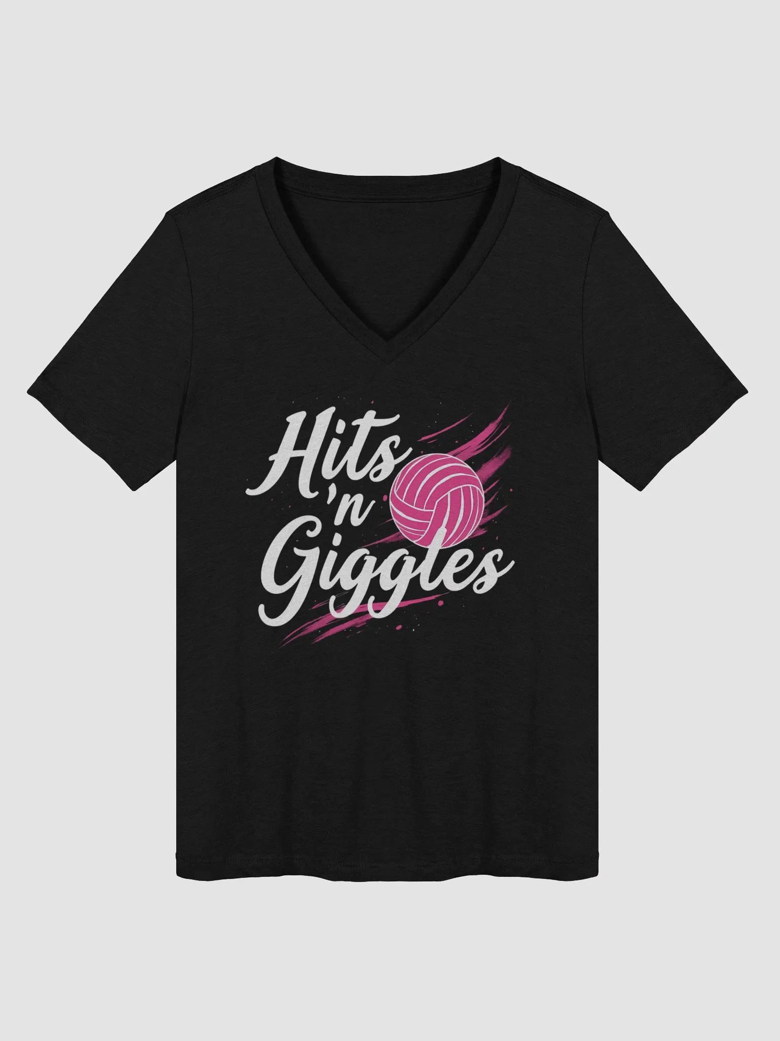 Just a Girl Who Loves Volleyball - V-Neck Tee product image (2)
