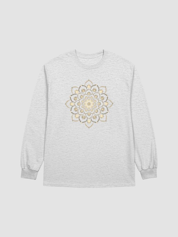 Golden-Brown Mandala Long Sleeve T-Shirt product image (2)