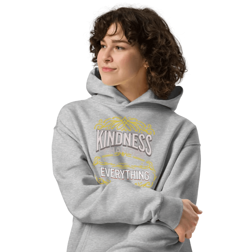 Ornate Kindness Unisex Hoodie product image (4)