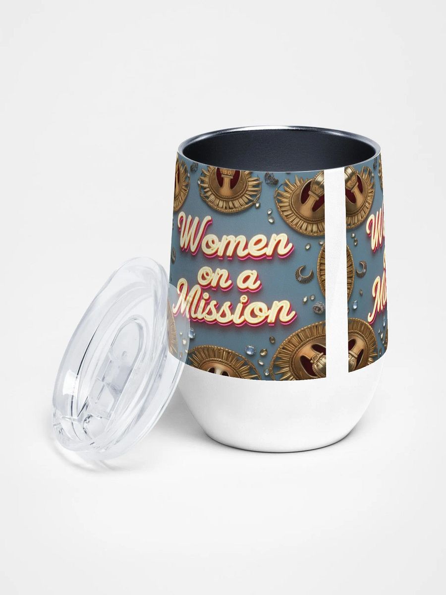 Vintage Women on a Mission Wine Tumbler product image (4)