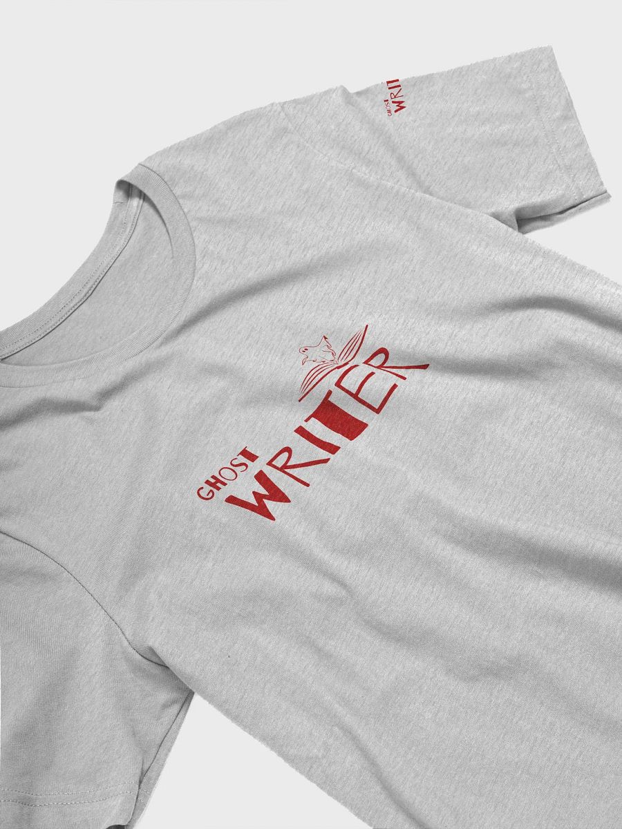 Ghost Writer Red Text Spook Book Unisex T-shirt product image (28)