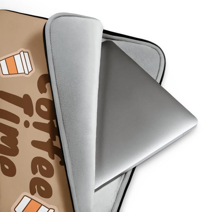 Cozy Coffee Time Laptop Sleeve product image (3)