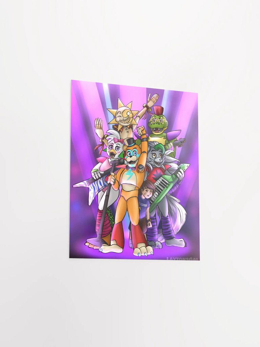 Fnaf: SB "Let's Rock!" Poster product image (3)