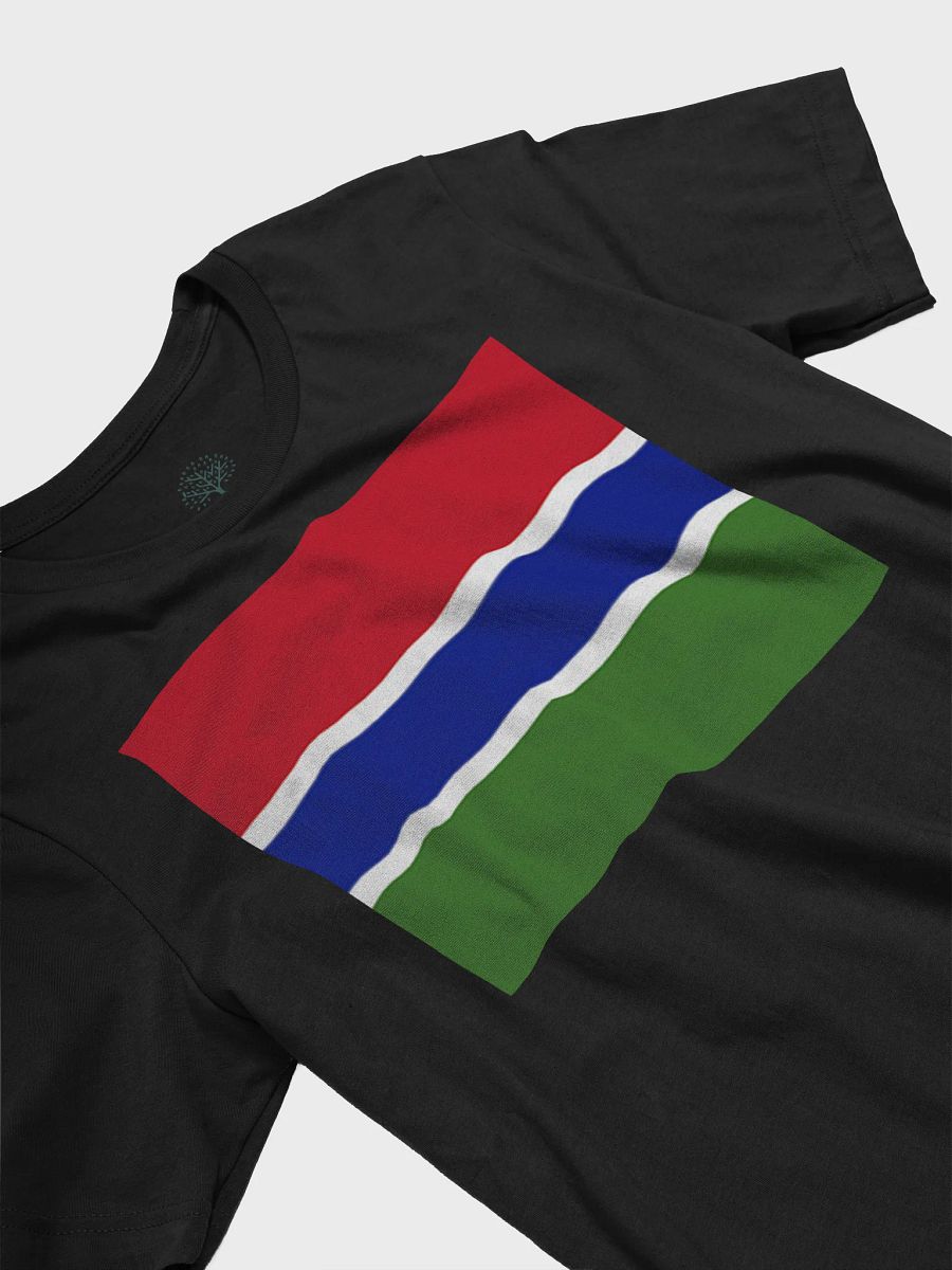 Exclusive Unisex Gambia Flag Graphic Tee by Graphic Grove product image (5)