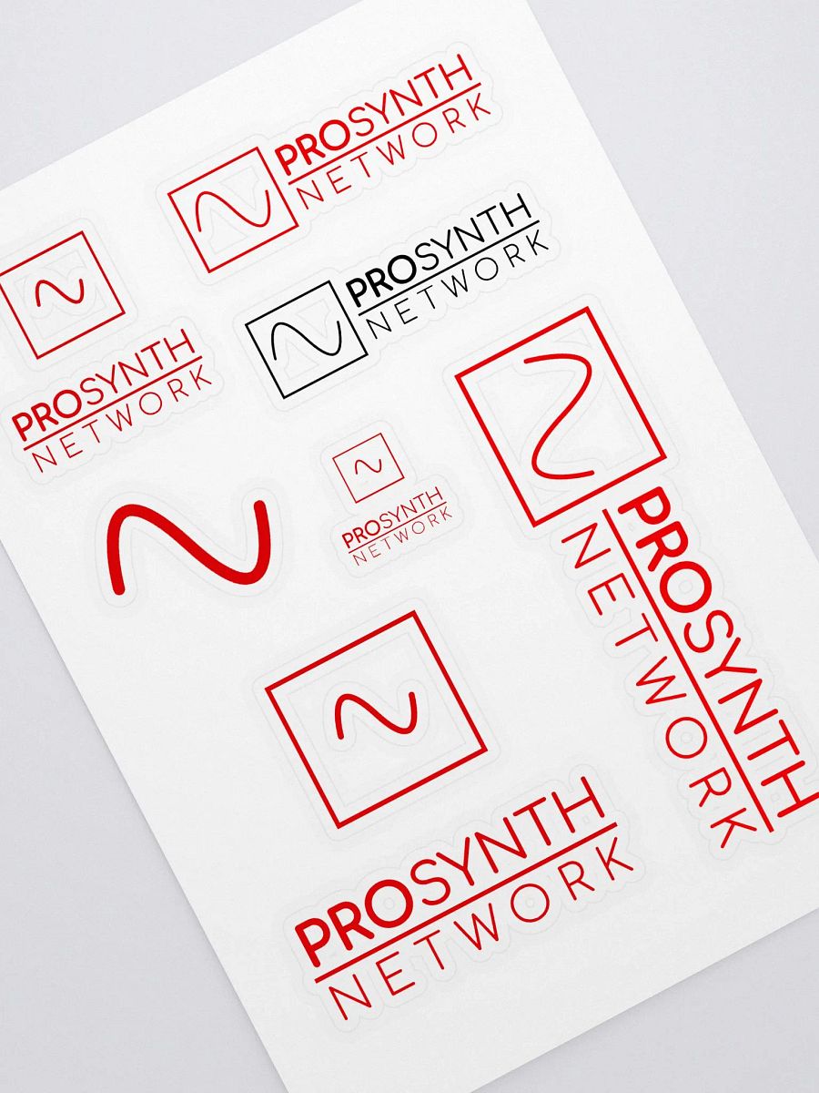 Pro Synth Network Sticker Sheet product image (1)
