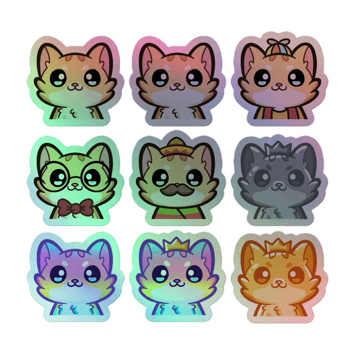 Toti Badges Hologram Stickers product image (1)