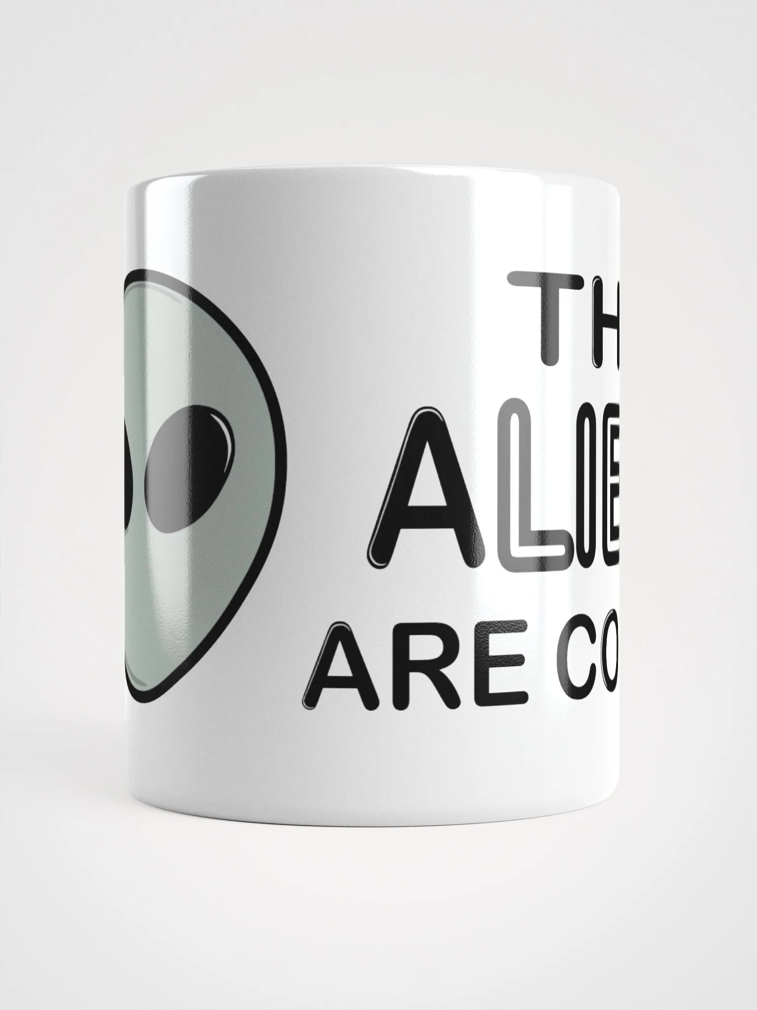 The Aliens Are Coming! #2 - White Glossy Mug product image (5)