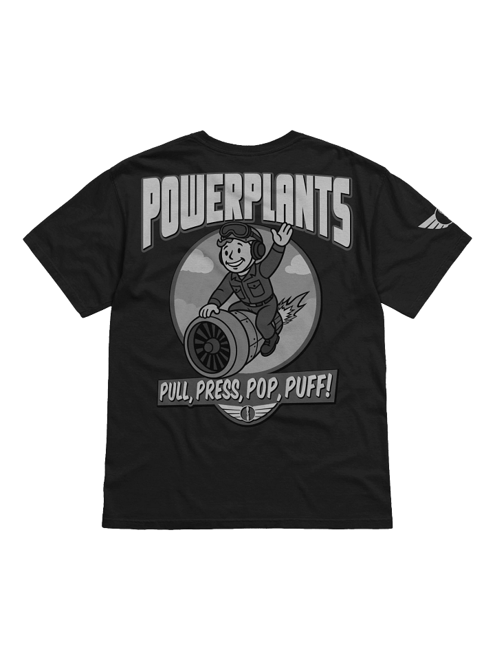 "POWERPLANTS: Puff!" B/W Best Shirt product image (1)