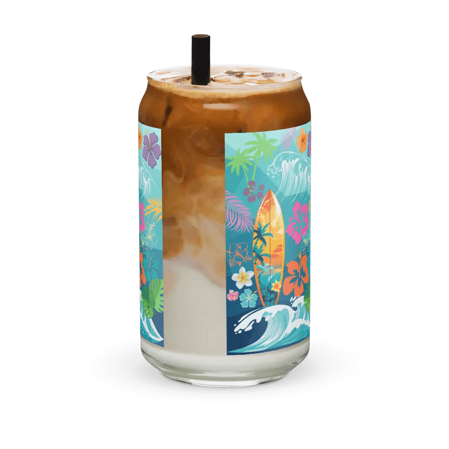Tropical Escape Drinking Glass product image (12)