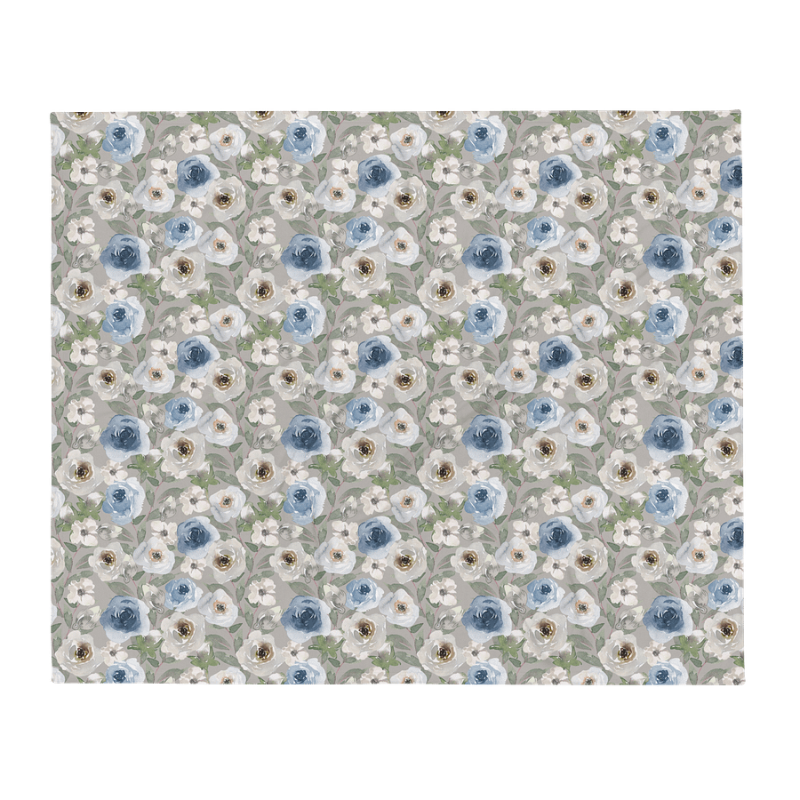 Grey Roses Blanket product image (2)