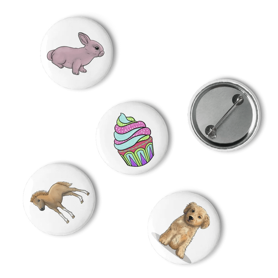 Cute animals and cupcake collection product image (6)
