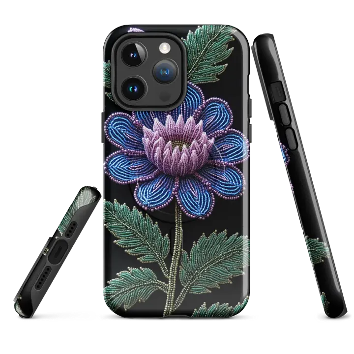 Faux-Beadwork Blossom iPhone® Tough Case product image (1)