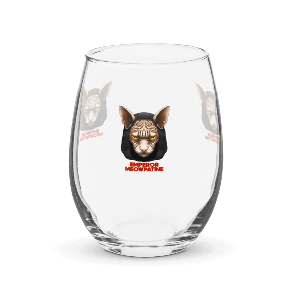 Emperor Meowpatine Wine Glass product image (4)