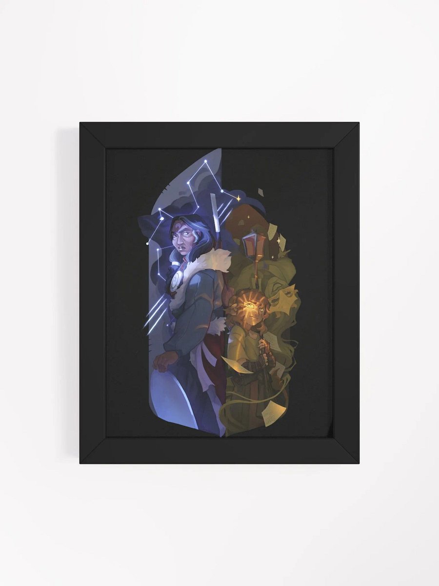 Khari And Kovah Duo Piece - Framed Poster Black product image (4)