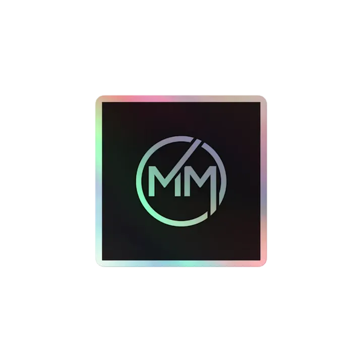 MM Holographic Sticker product image (1)