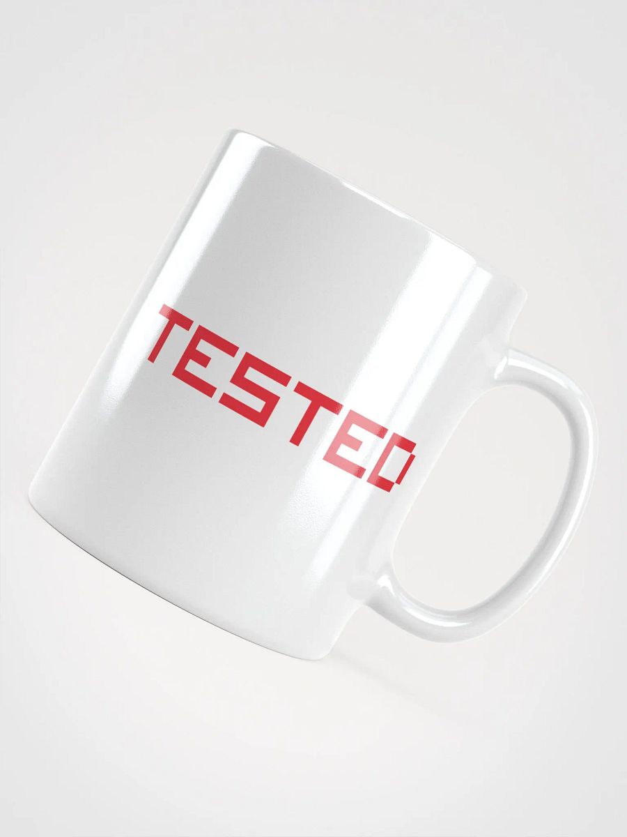 CLASSIC TESTED - RED LOGO MUG product image (4)