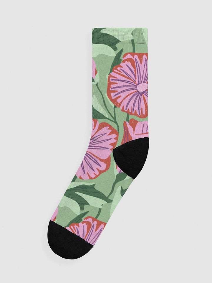 Flower Power Hour | Premium Sustainable Crew Socks product image (1)
