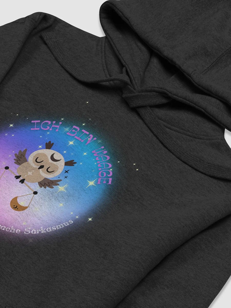 Ich bin Waage Hoodie Kaputzenpullover product image (11)
