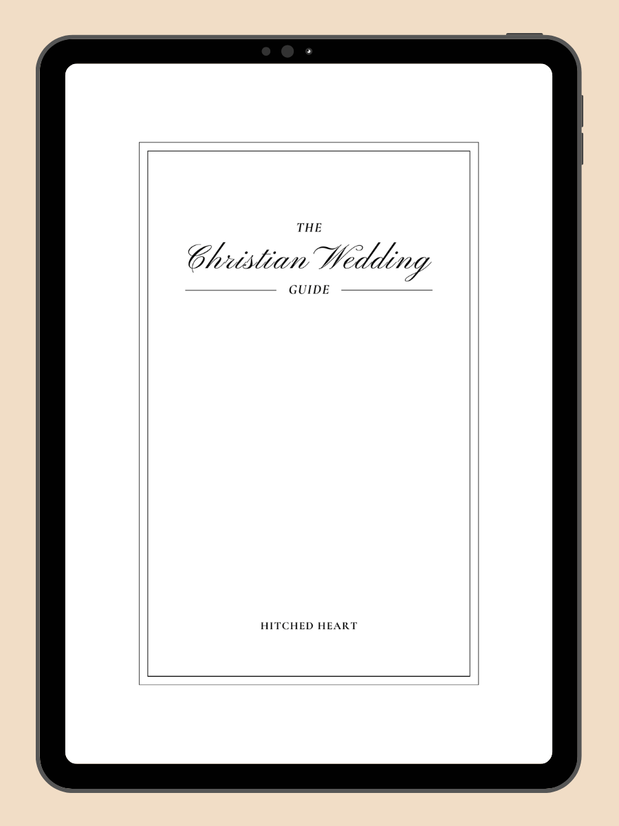 The Christian Wedding Guide (Digital PDF) & Google Sheet Planner product image (1)