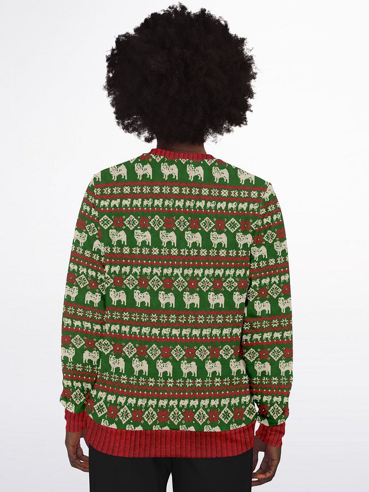 "Bah Humpug" Christmas Sweatshirt | Funny Pug Dog Holiday Sweater | Dog Mom Christmas Outfit | Pet Lover Gift product image (2)