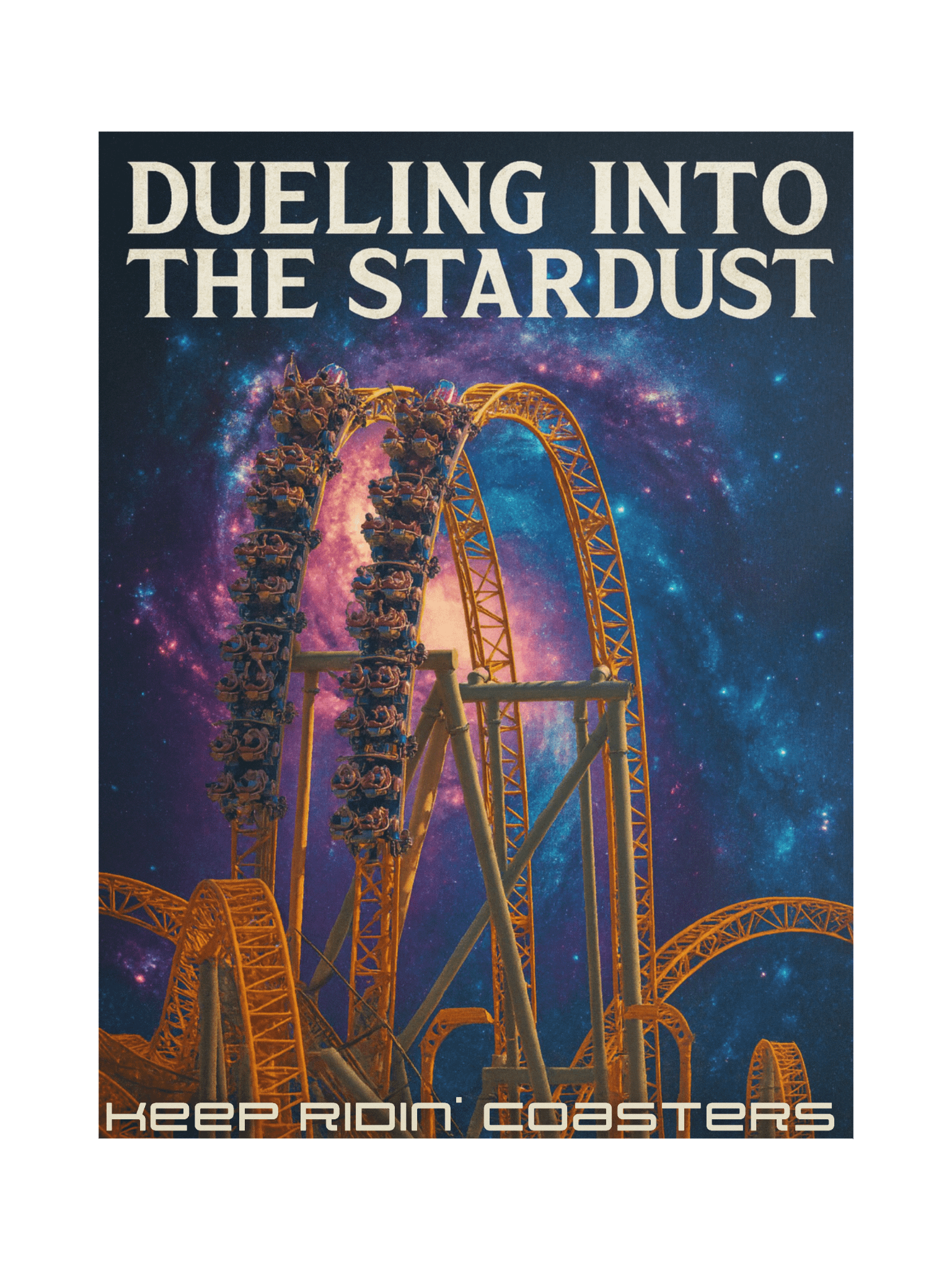 Stardust 18x24 Keep Ridin' Coasters Poster product image (1)