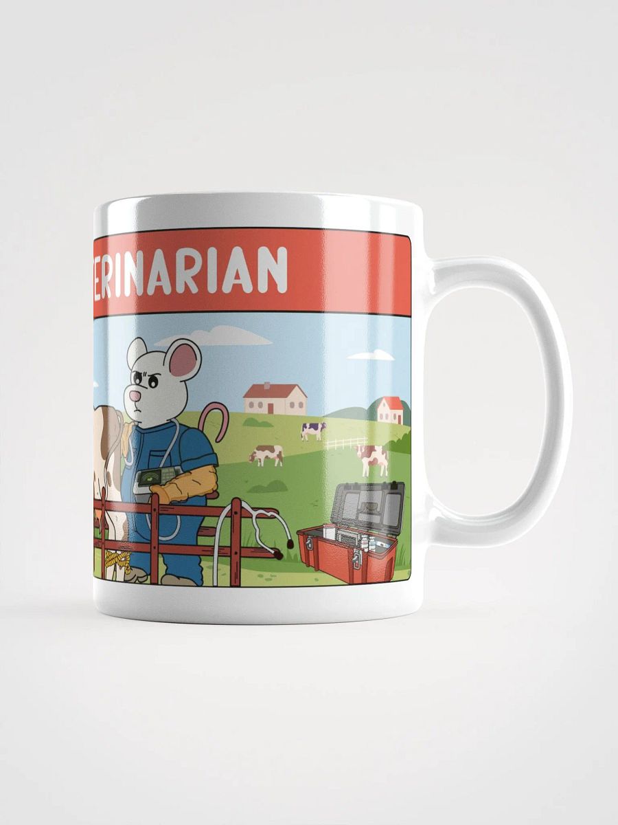 "Bovine veterinarian" Ceramic mug product image (4)
