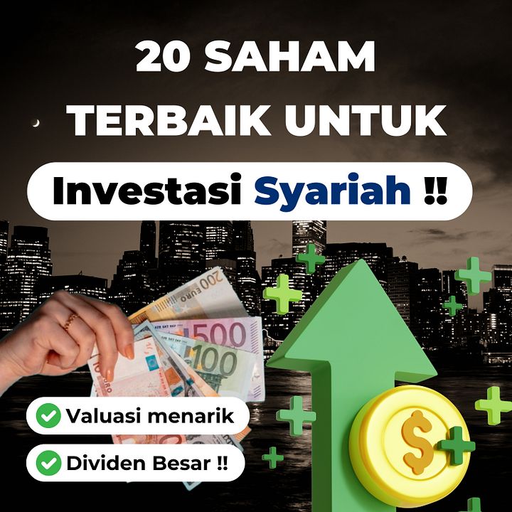 [VIDEO] 20 Saham Terbaik Untuk Investasi Syariah !! product image (1)