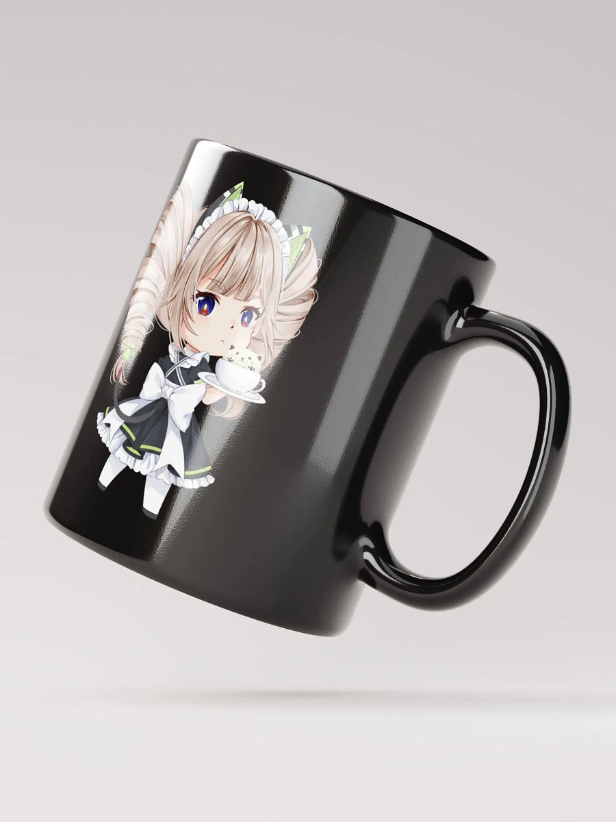 Black Glossy Mug - Shiro Maid (Tower of Fantasy) product image (5)