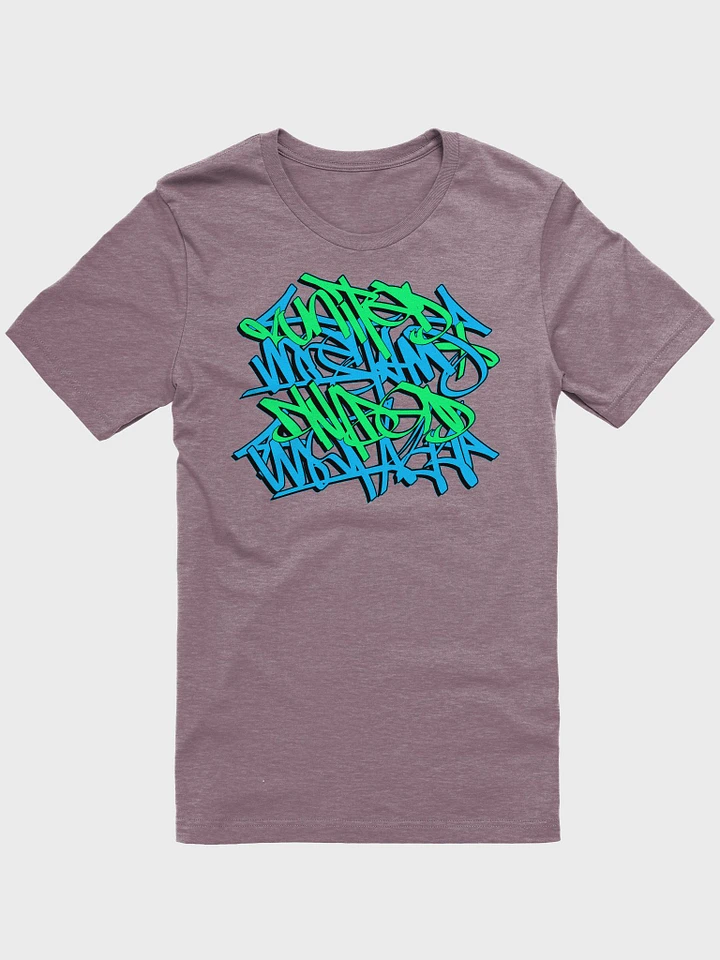 United We Stand, Divided We Fall (green and blue graffiti), T-Shirt 03 product image (1)