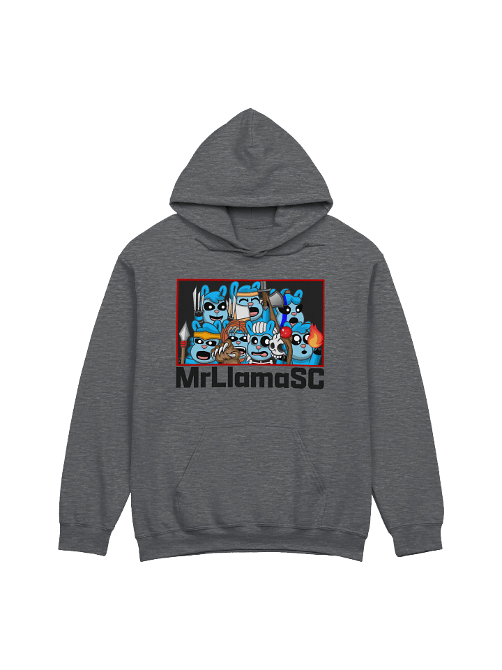 MrLlamaSC Llama Family Hoodie product image (2)