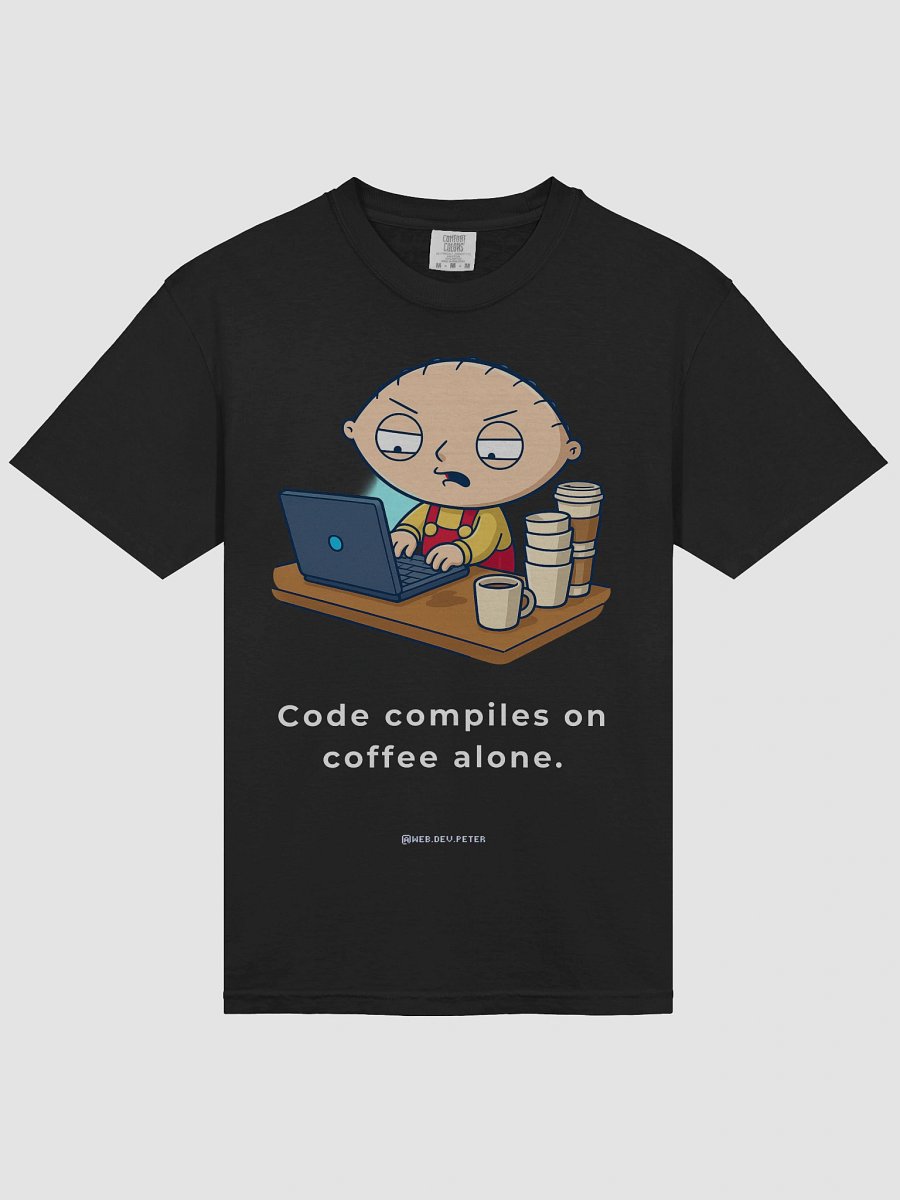 Caffeinated Compile Tee product image (3)