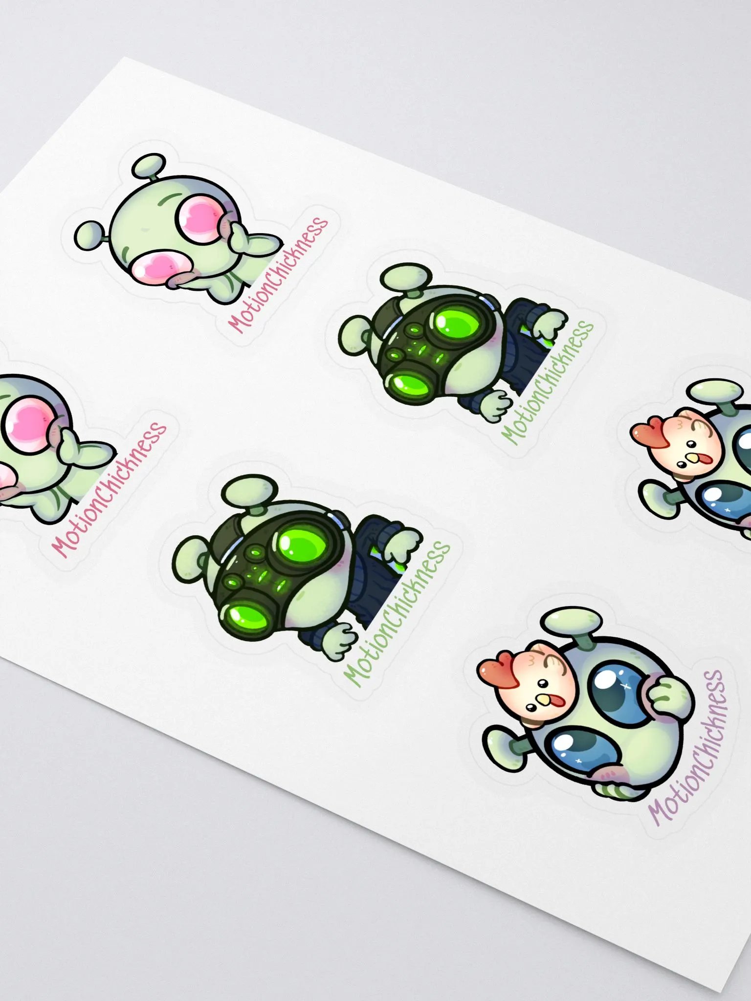 Emote Sticker Sheet product image (3)