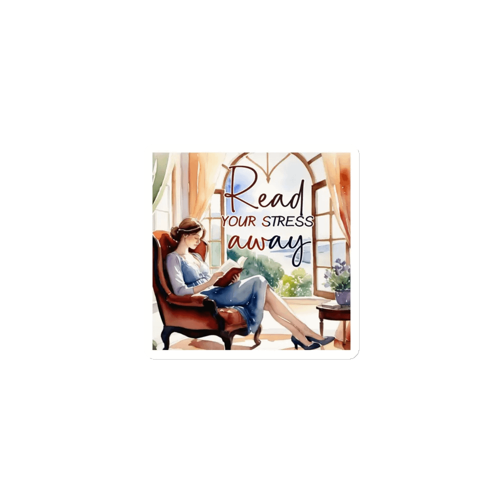 Sunlit Reading Retreat Die-Cut Magnets product image (1)