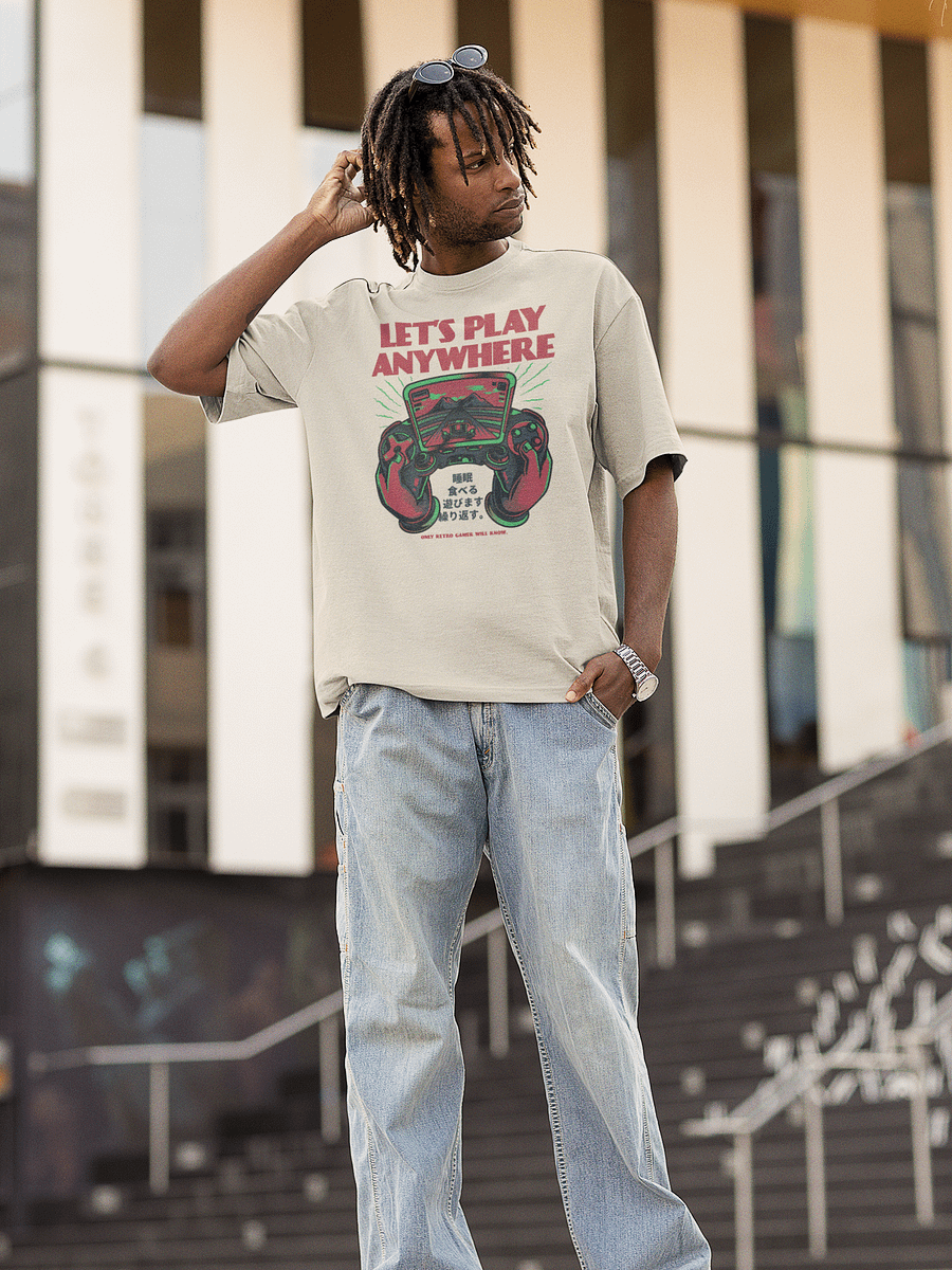 Retro Gamer Vibes Oversized Tee product image (20)
