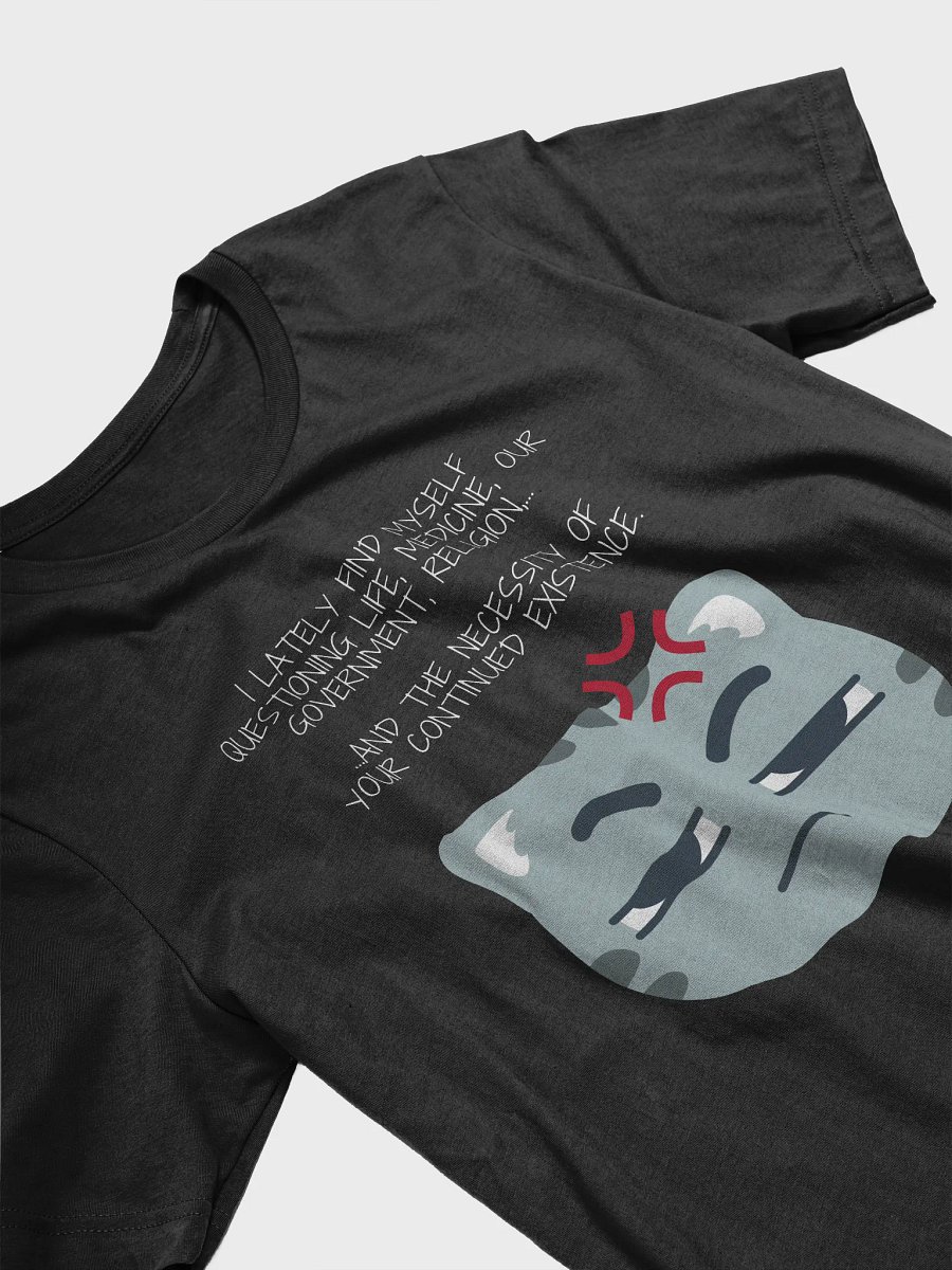 Annoyed Cat Unisex T-Shirt product image (13)