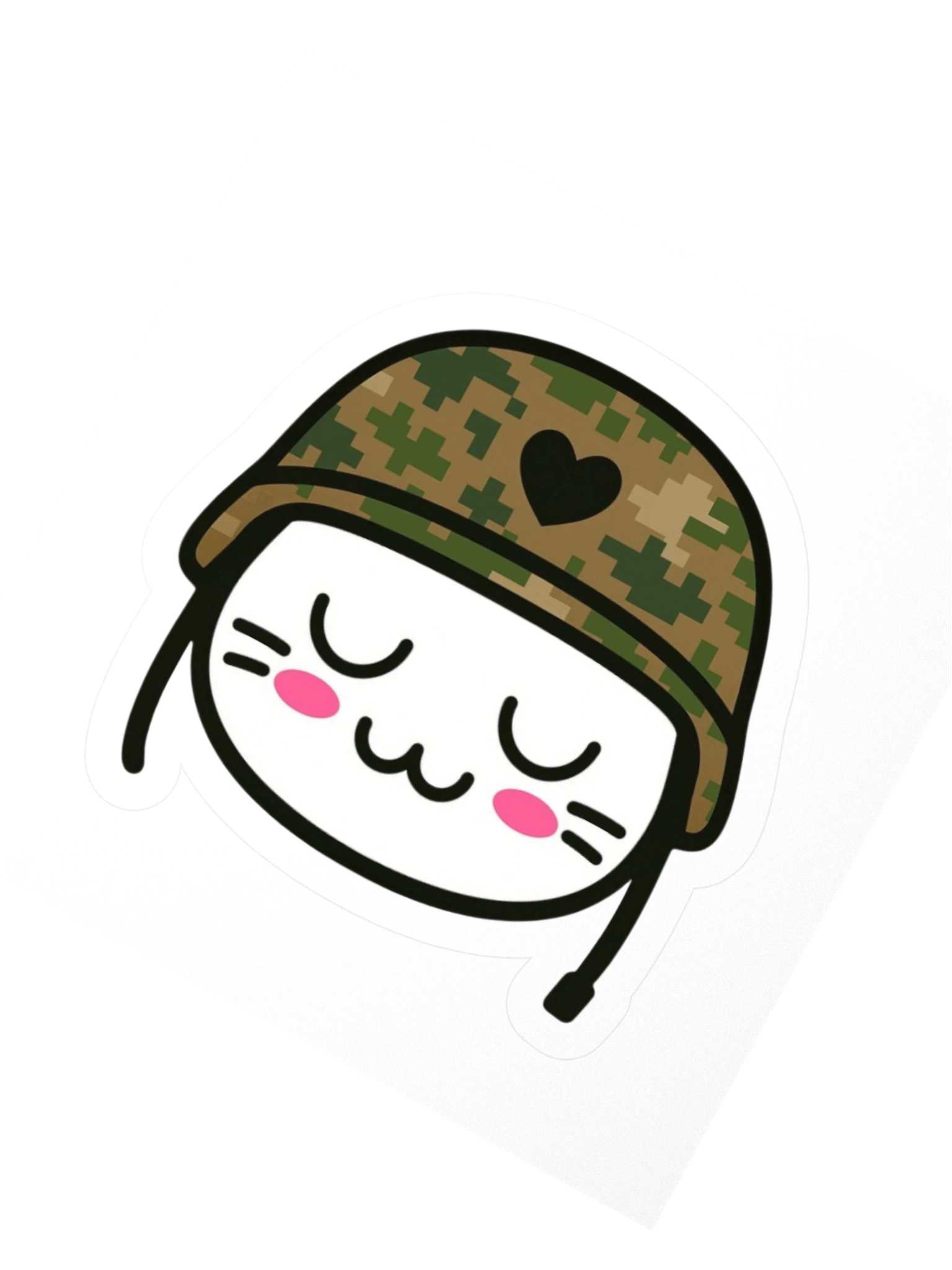 UWU Tactical Cat Sticker product image (2)