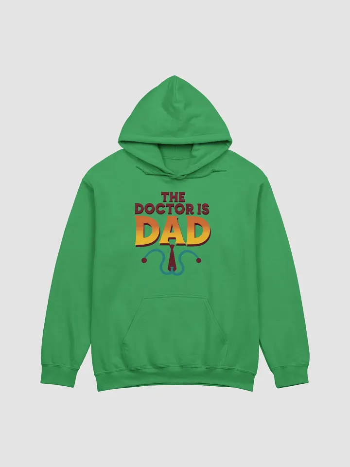 The Doctor Is Dad Gradient Hoodie product image (7)