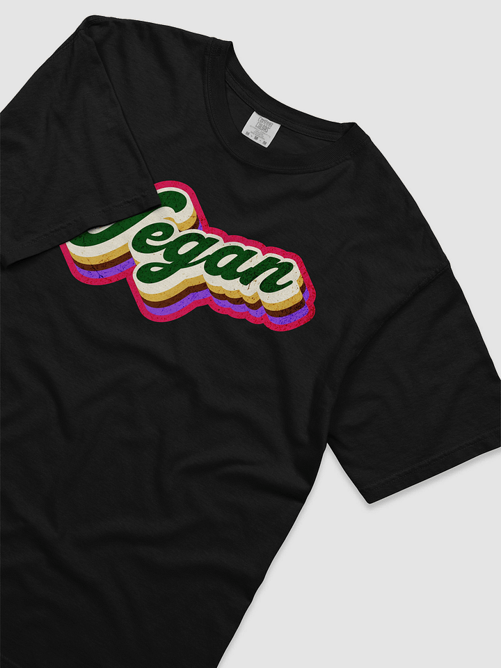 Retro Vegan Colors Tee product image (2)