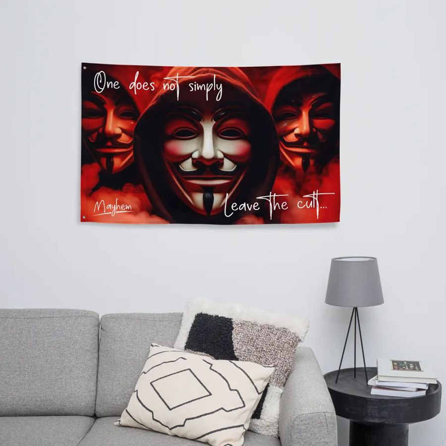 One Does Not Simply Leave The Cult Flag product image (8)