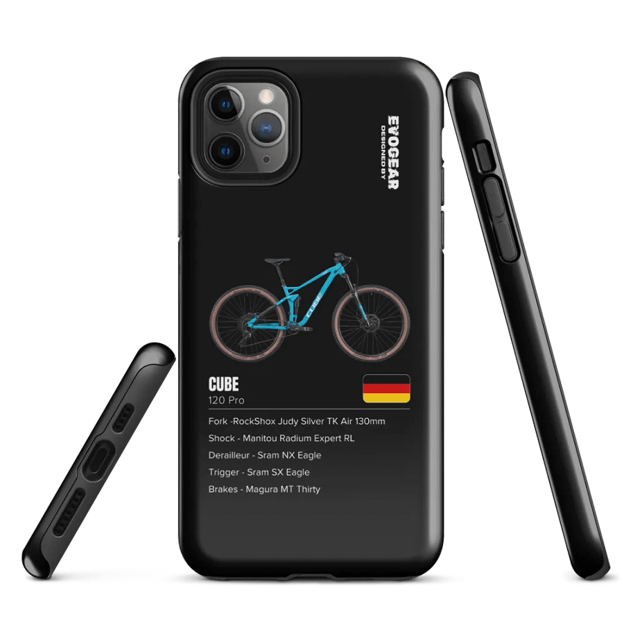 Black Cube 120 Pro iPhone Case product image (5)