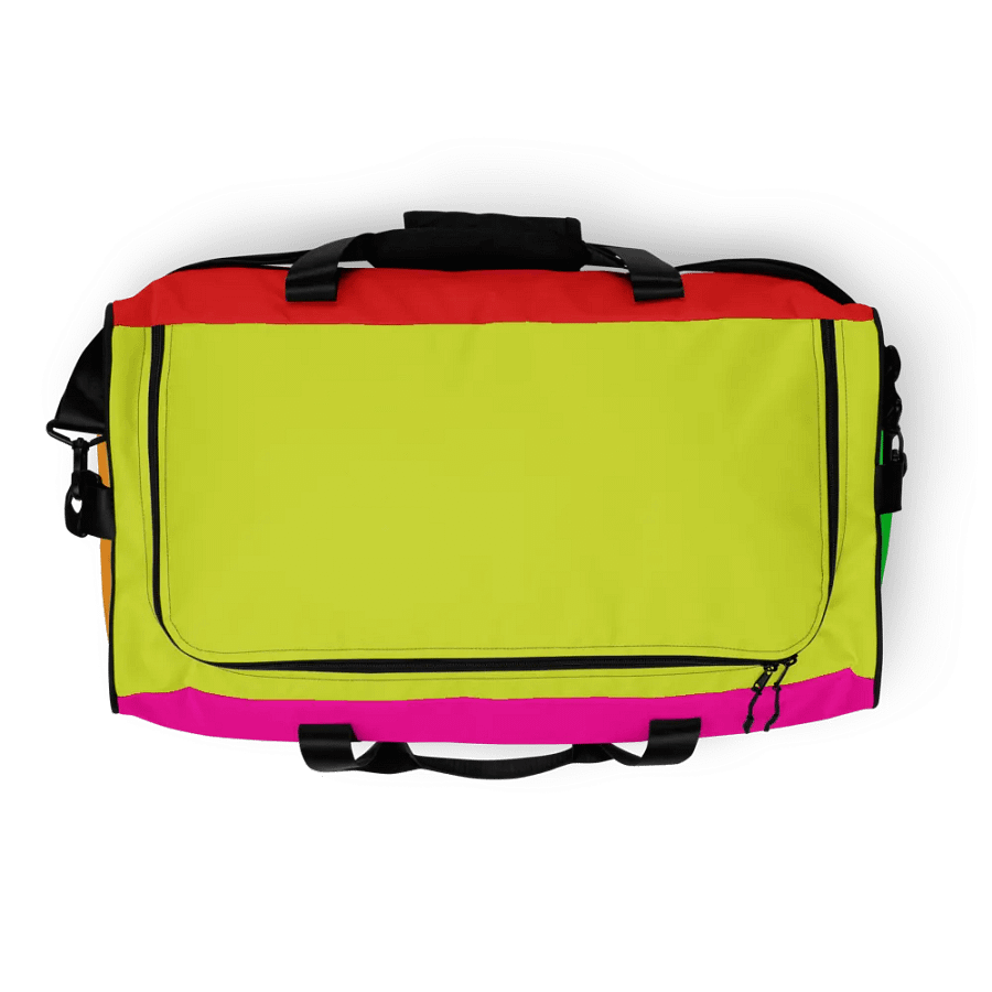 Color Block Duffle Bag product image (6)