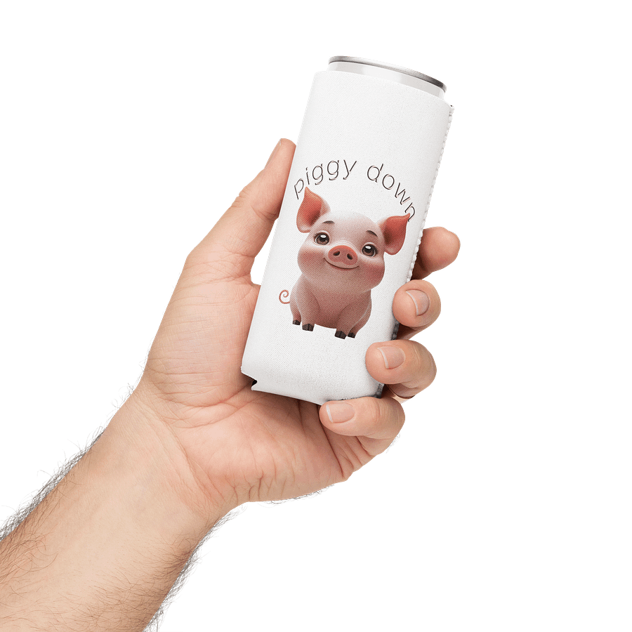 Piggy Down Coozie Can Cooler product image (12)