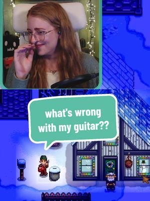 is Sam's guitar okay?? I think his dreams of stardom may be a lil farfetched in this randomised world 🎸😂 #stardewvalley #sdv #stardew #stardewtok #stardewstreamer 