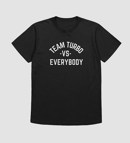 🚨 TEAM TURBO vs EVERYBODY 🚨

Merch drop is now LIVE!  Click the link in my bio or view my most recent story to go directly to...