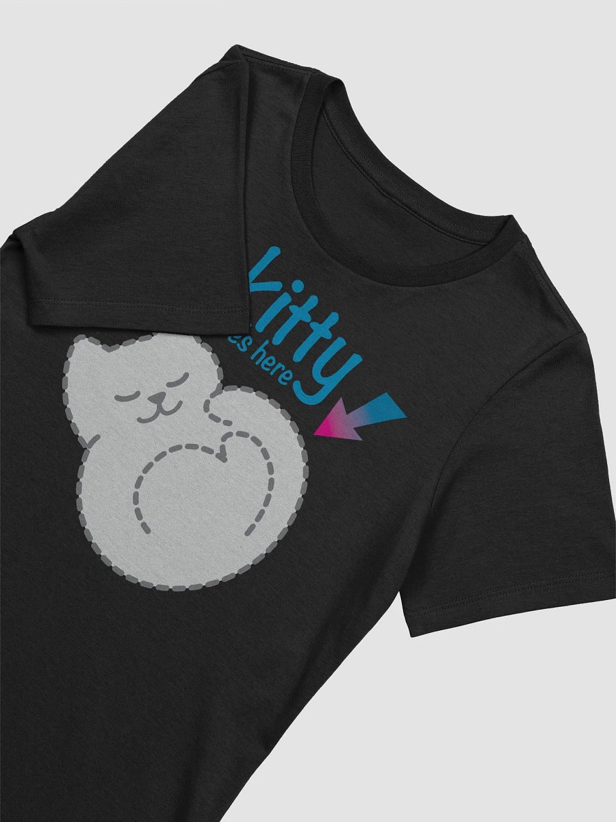 KITTY goes HERE! • women's super soft relaxed-fit t-shirt by Bella+Canvas product image (3)