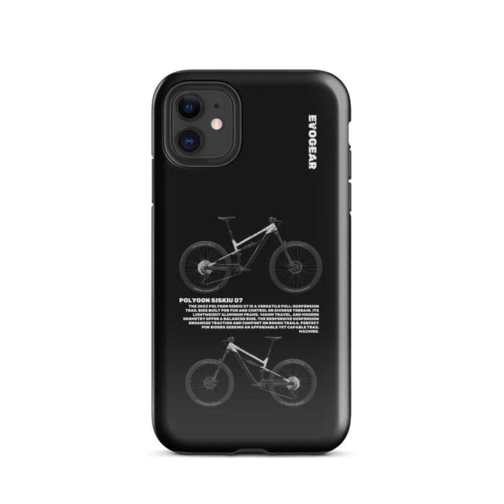 Black Polygon Siskiu D7 iPhone Case product image (47)